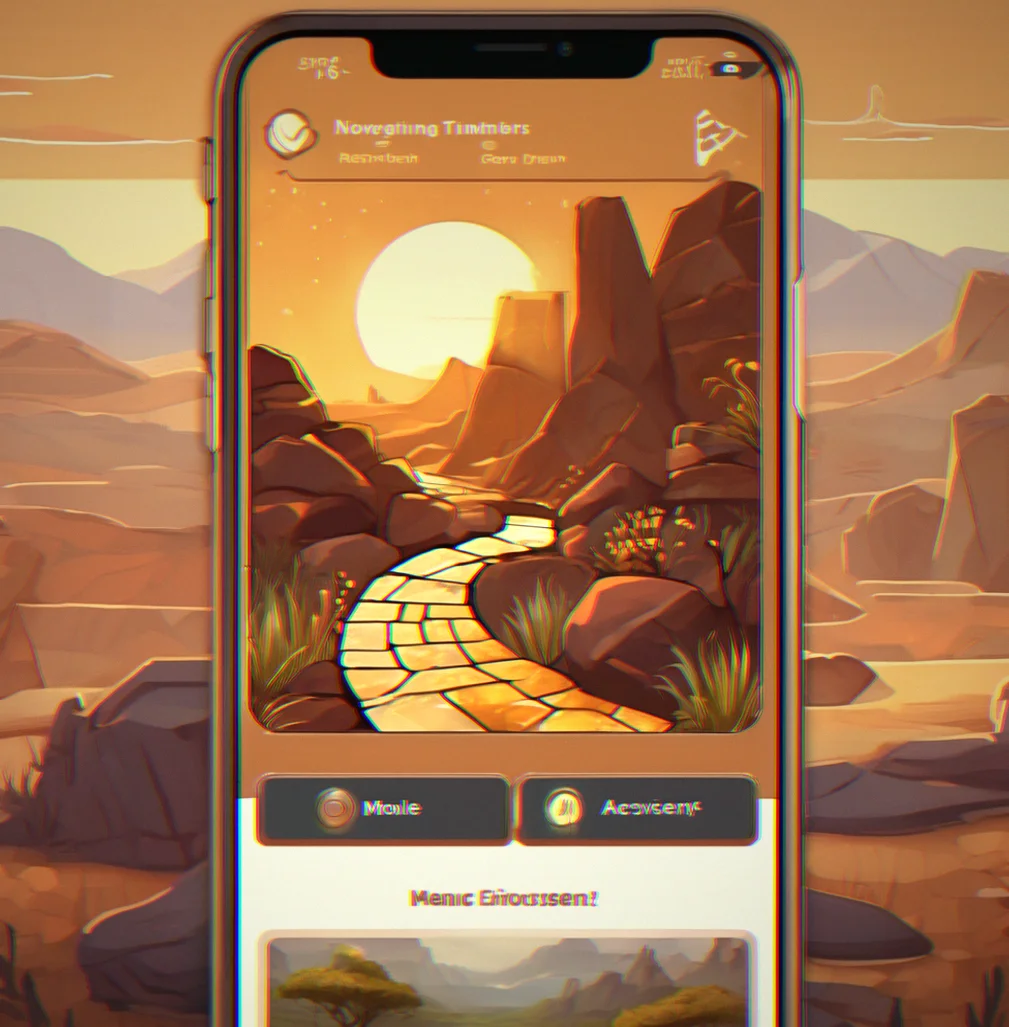 Mobile device showing game progress screen with no notification badges, timers or achievement popups visible